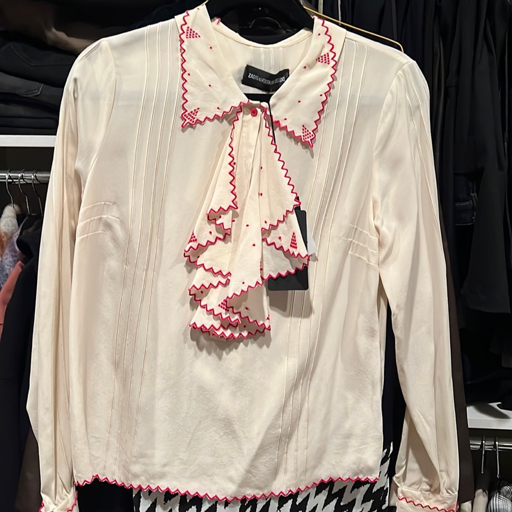 NWT ZADIG&VOLTAIRE Blouse sz Medium